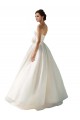 Cheap Strapless A-Line Taffeta Wedding Dress UK