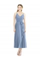 Cheap Short Tea Length Chiffon Bridesmaid Dress UK