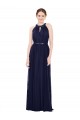 Cheap Vintage Full-Length Sleeveless Chiffon Bridesmaid Dress  UK
