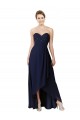 Cheap Sweetheart Neckline Beaded Lace and Chiffon Bridesmaid Dress UK