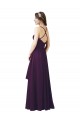 Cheap Roman Style Luxe Chiffon Bridesmaid Dress UK