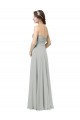 Cheap Delicately Draped Chiffon Bridesmaid Dress UK