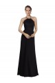 Cheap Lace Halter Neckline Chiffon A-Line Bridesmaid Dress with Sheer Back UK