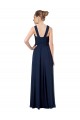Cheap Long Chiffon Bridesmaid Dress V-Neck Top UK