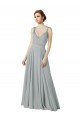 Cheap Figure Flattering Chiffon Bridesmaid Dress with Beaded Detail UK