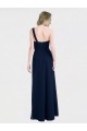 Cheap Full Length Long Chiffon Bridesmaid Gown with Sweetheart Neckline UK