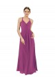 Cheap Sassy Chiffon Bridesmaid Dress with Halter Neckline UK