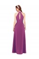 Cheap Sassy Chiffon Bridesmaid Dress with Halter Neckline UK