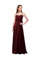 Cheap Chiffon Bridesmaids Dress with Spaghetti Straps UK