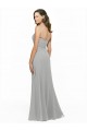Cheap Chiffon Bridesmaid Dress with Sweetheart Neckline and Adjustable Straps UK