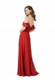 Cheap Chiffon A-Line Bridesmaid Dress with Ruched Bodice UK