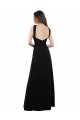 Cheap Chiffon A-Line Bridesmaid Dress with Criss Cross Halter Top UK