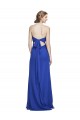 Cheap Sweetheart Neckline Chiffon Ruched Bodice Tie Back Bridesmaid Dress UK