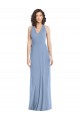 Cheap V-Neck Halter Back Straps Chiffon Formal Bridesmaid Dress UK