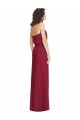 Cheap Full Length Lux Chiffon Blouson Bodice Bridesmaid Dress UK