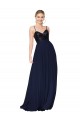 Cheap Sweetheart High Neck Sequin Top Long Chiffon Bridesmaid Dress / Prom Dress UK