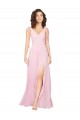 Cheap Chiffon Bridesmaid Dress with Tassel Straps UK
