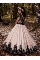 Cheap Ivory Ball Gown Sweetheart Neck Sleeveless Flower Girl Dress UK
