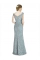 Cheap Off the Shoulder Mermaid Lace Bridesmaid Dress / Prom Dress with Cap Sleeves UK
