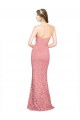 Cheap Fitted Sweetheart Mermaid Lace Bridesmaid Dress / Prom Dress UK