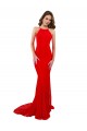Cheap High Neck Long Formal Lace Bridesmaid Dress / Prom Dress with Open Back Straps UK