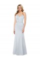 Cheap Old Hollywood-Inspired Strapless Formal Satin Bridesmaid Dress / Prom Dress UK