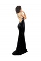 Cheap Sleek Fishtail Shaped Open Back Formal Sequin Bridesmaid Dress / Prom Dress UK