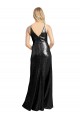 Cheap Full Length A-Line Formal Sequin Bridesmaid Dress / Prom Dress with Spaghetti Straps V-Neckline UK