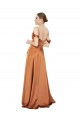 Cheap Formal Silky Satin Bridesmaid Dress / Prom Dress with Bustier Bodice UK