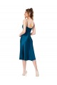 Cheap Midi Cocktail Length Silky Satin Bridesmaid Dress / Prom Dress UK