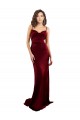 Cheap Cowl Neck Long Criss Cross Open Back Formal Silky Satin Bridesmaid Dress / Prom Dress UK