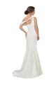 Cheap One Shoulder Formal Crepe Bridesmaid Dress / Prom Dress with Draped Off the Shoulder Strap UK