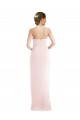 Cheap Halter Draped Tulip Skirt Maxi Bridesmaid Dress / Prom Dress UK