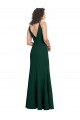 Cheap Form Fitting Stretch Formal Crepe A-Line Bridesmaid Dress / Prom Dress UK
