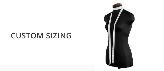 Custom Sizing | Cheap Wedding Shop UK