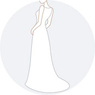 Cheap Sweep Train Wedding Dresses UK