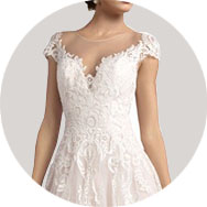 Cheap Cap Sleeves Wedding Dresses UK